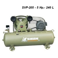 air compresser ปั๊มลม - **ปั๊มลม สวอน SWAN 5 แรงม้า รุ่น SVP-205-240/380