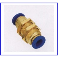air fitting ข้อต่อลม - SPM series bulkhead union