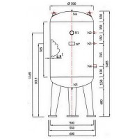 air tank - **AIR TANK 200 Litrees ถังเก็บลม 200 ลิตร