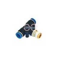 quick fitting plastic ข้อต่อลม พลาสติก - SPB series male branch tee