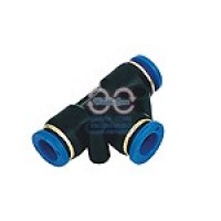 quick fitting plastic ข้อต่อลม พลาสติก - SPE series union tee