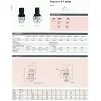ชุดปรับแรงดันลม(อย่างดี) Regulator รุ่น AR4000-04