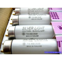 หลอดไฟดักแมลง - ***หลอดไฟดักแมลง SILVER LIGHT Black Light UVA 36 Watt :F36T8-BL