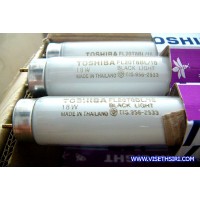 หลอดไฟดักแมลง - **หลอดไฟดักแมลง TOSHIBA Black Light :FL20T8BL/18