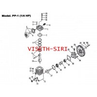 อะไหล่ปั๊มลม พูม่า puma - **อะไหล่ปั๊มลมพูม่า 1/4 แรงม้า รุ่น PP-1
