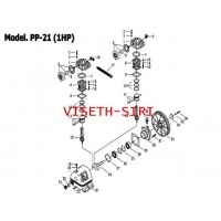 อะไหล่ปั๊มลม พูม่า puma - **อะไหล่ปั๊มลมพูม่า 1 แรงม้า รุ่น PP-21 (1 HP)