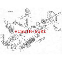 อะไหล่ปั๊มลม ฟูเช็ง fusheng - อะไหล่ปั๊มลมฟูเช็ง 1/2 แรงม้า รุ่น D1-60