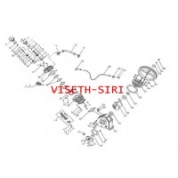 อะไหล่ปั๊มลม ฟูเช็ง fusheng - อะไหล่ปั๊มลมฟูเช็ง 3 แรงม้า รุ่น VA80