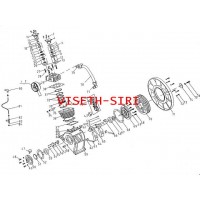 อะไหล่ปั๊มลม ฟูเช็ง fusheng - อะไหล่ปั๊มลมฟูเช็ง 7.5 แรงม้า รุ่น VA100