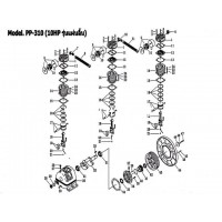 **อะไหล่ปั๊มลมพูม่า 10 แรงม้า รุ่น PP-310 (10 HP รุ่นแผ่นลิ้น)