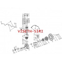 อะไหล่ปั๊มลมฟูเช็ง 15 แรงม้า รุ่น TA120