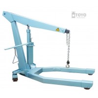 **ไฮดรอลิครยกเครื่อง เครนยกเครื่อง TOYO ขนาด 2 ตัน รุ่น TYCR002 รุ่นงา